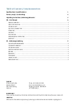 Preview for 2 page of fothermo PSU-12 Installation And Operation Instructions Manual