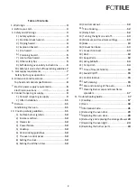 Preview for 3 page of FOTILE RLS30506 User And Care Manual