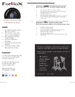 Preview for 1 page of Fotodiox Dandelion Lens Mount Adapter Instruction Manual