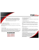 Preview for 5 page of Fotoquantum FQM 250 User Manual