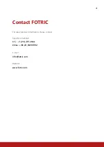 Preview for 9 page of Fotric 340M Series User Manual