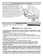 Preview for 5 page of Foundations Child Craft 31261 Assembly Directions And Parts List