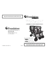 Foundations Four Passenger Assembly & Use Instructions preview