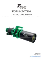 Founder Optics FOT106 Manual preview