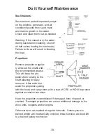 Preview for 74 page of fountain mercury Express Cruiser 2005 Operation, Maintenance & Warranty Manual