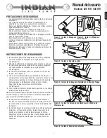 Предварительный просмотр 5 страницы Fountainhead Indian Fire Pumps 400 FER Owner'S Manual