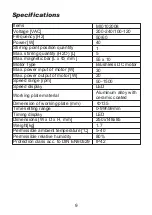 Preview for 10 page of Four E's Scientific MI0102008 Operating Instructions Manual