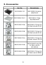 Preview for 11 page of Four E's Scientific MI0103002 Operating Instructions Manual