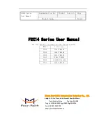 Four-Faith F2114 User Manual preview