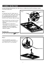 Preview for 7 page of Four Seasons Courtyard 258364 Owner'S Manual