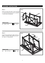 Preview for 9 page of Four Seasons Courtyard 258364 Owner'S Manual