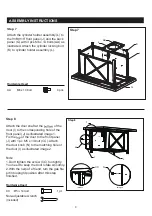 Preview for 10 page of Four Seasons Courtyard 258364 Owner'S Manual