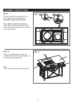 Preview for 11 page of Four Seasons Courtyard 258364 Owner'S Manual