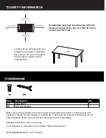 Предварительный просмотр 4 страницы Four Seasons Courtyard 51163 Owner'S Manual