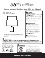 Предварительный просмотр 21 страницы Four Seasons Courtyard 51163 Owner'S Manual