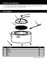 Preview for 3 page of Four Seasons Courtyard 51203 Owner'S Manual