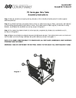 Four Seasons Courtyard Carrington RXTV-1822-ST Assembly Instructions предпросмотр