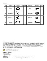 Preview for 3 page of Four Seasons Courtyard FS Caranna RXTV-2007-SET Assembly Instructions