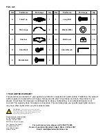 Предварительный просмотр 3 страницы Four Seasons Courtyard FS Uptown RXTV-1923-SET Assembly Instructions