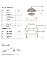 Предварительный просмотр 2 страницы Four Seasons Courtyard FT-1103E Assembly Instruction Manual