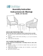 Four Seasons Courtyard IP-20S105W Assembly Instruction Manual preview