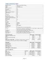 Preview for 9 page of Four Seasons Fraserway RV C-Xlarge Instruction Manual