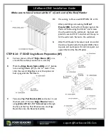 Preview for 6 page of Four Seasons LifeRoom ONE Installation Manual