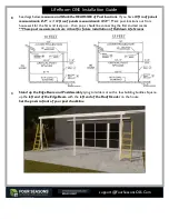 Preview for 12 page of Four Seasons LifeRoom ONE Installation Manual