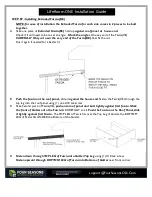 Preview for 20 page of Four Seasons LifeRoom ONE Installation Manual