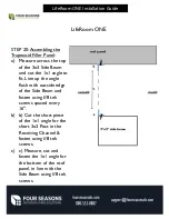 Preview for 28 page of Four Seasons LifeRoom ONE Installation Manual