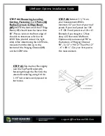 Preview for 11 page of Four Seasons LifeRoom Optima Installation Manual