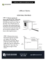 Preview for 29 page of Four Seasons LifeRoom Optima Installation Manual