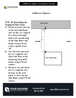 Preview for 31 page of Four Seasons LifeRoom Optima Installation Manual