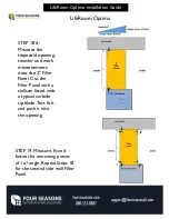 Preview for 32 page of Four Seasons LifeRoom Optima Installation Manual