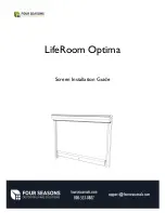 Preview for 33 page of Four Seasons LifeRoom Optima Installation Manual