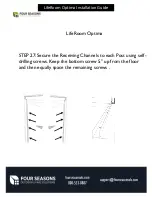 Preview for 39 page of Four Seasons LifeRoom Optima Installation Manual