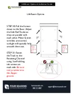 Preview for 41 page of Four Seasons LifeRoom Optima Installation Manual