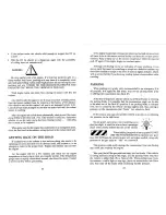 Preview for 12 page of FOUR WINDS INTERNATIONAL 1994 Motorhome Owner'S Manual