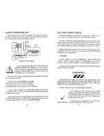 Preview for 14 page of FOUR WINDS INTERNATIONAL 1994 Motorhome Owner'S Manual