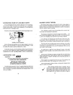 Preview for 20 page of FOUR WINDS INTERNATIONAL 1994 Motorhome Owner'S Manual