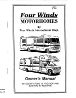 FOUR WINDS INTERNATIONAL Chateau 1996 Owner'S Manual preview