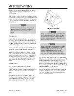 Preview for 39 page of Four Winds V475 Owner'S Manual