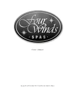 Four Winds XL SWIM SPA SERIES Owner'S Manual preview