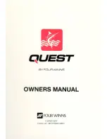 Four winns 187 Quest Owner'S Manual preview