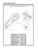 Предварительный просмотр 108 страницы Four winns 258 VISTA Owner'S Manual