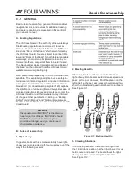 Preview for 43 page of Four winns 348 Vista Owner'S Manual