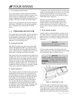 Preview for 105 page of Four winns 348 Vista Owner'S Manual