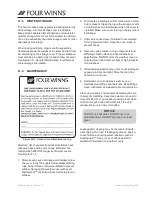 Preview for 173 page of Four winns 348 Vista Owner'S Manual