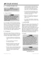 Preview for 38 page of Four winns FUNSHIP Owner'S Manual