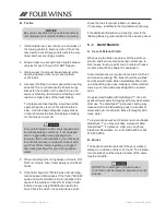 Preview for 129 page of Four winns FUNSHIP Owner'S Manual